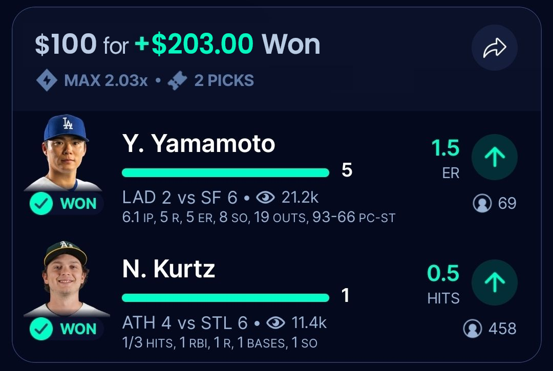 Winning slip 2
