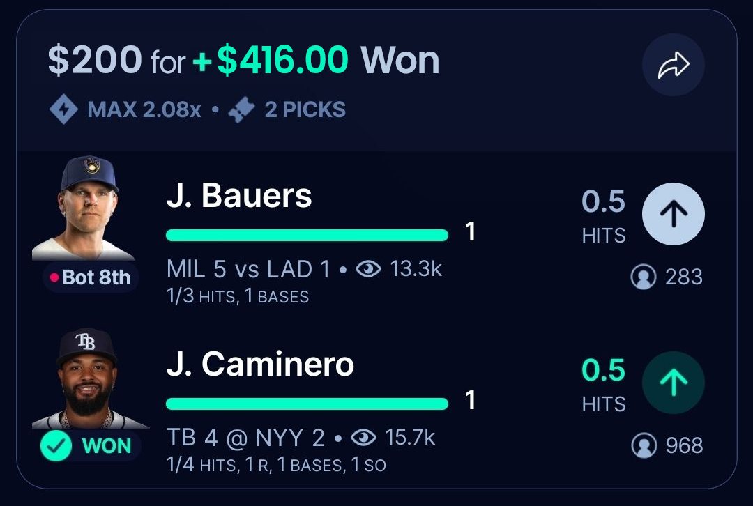 Winning slip 5